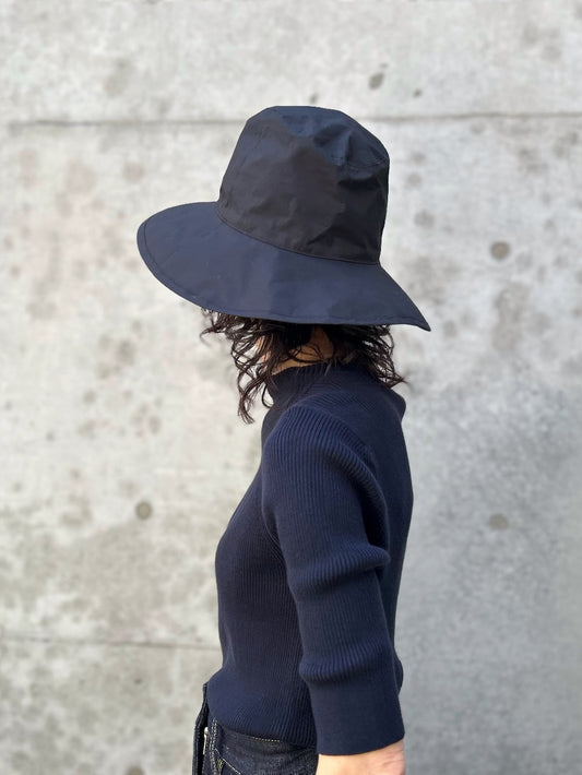 KIJIMA TAKAYUKI / COTTON SOFT HAT(MIDDLE) / BLACK / WEYYYY108C
