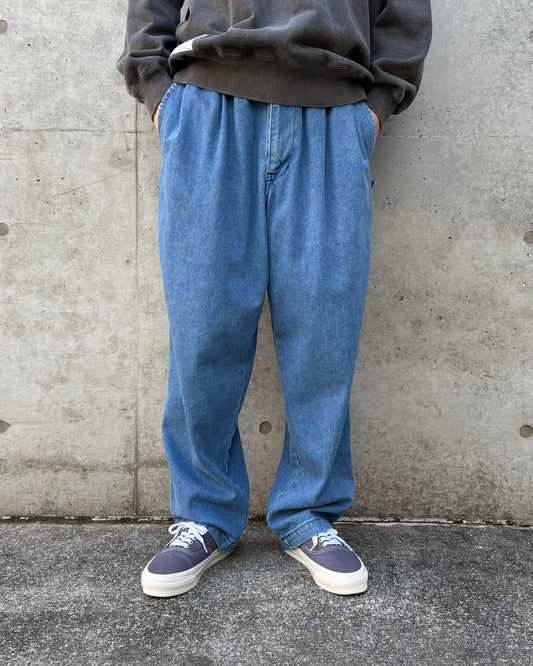 DESCENDANT / OS DENIM TROUSERS / INDIGO / 261WVDS-PTM06