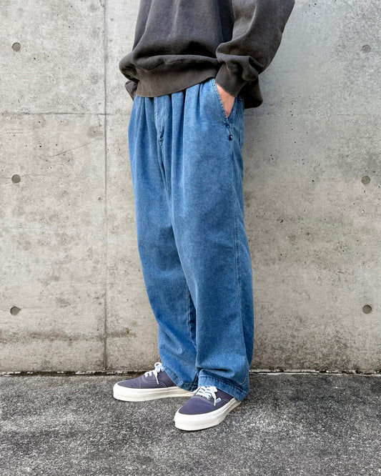 DESCENDANT / OS DENIM TROUSERS / INDIGO / 261WVDS-PTM06