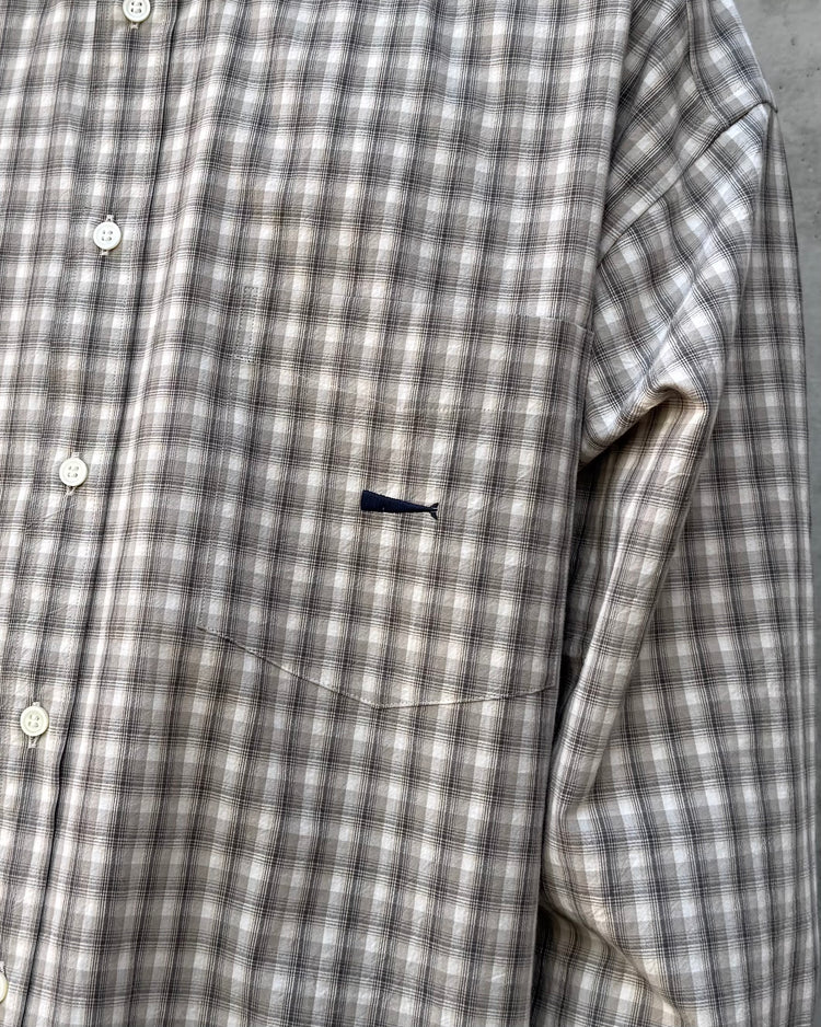 DESCENDANT / KENNEDY’S PLAID LS SHIRT / BEIGE / 261TQDS-SHM01