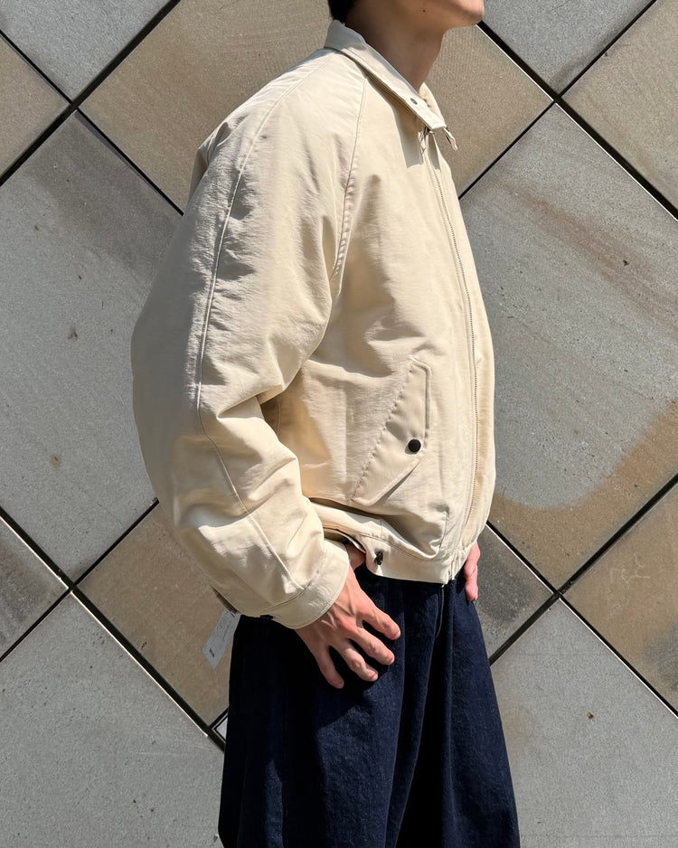refomed / NEXT MAN NYLON JACKET / IVORY / REJK-045
