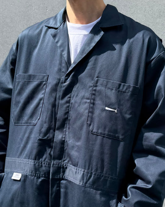 DESCENDANT ネイビー ジャケット DESCENDANT/SKIPPER TWILL JACKET (NAVY)