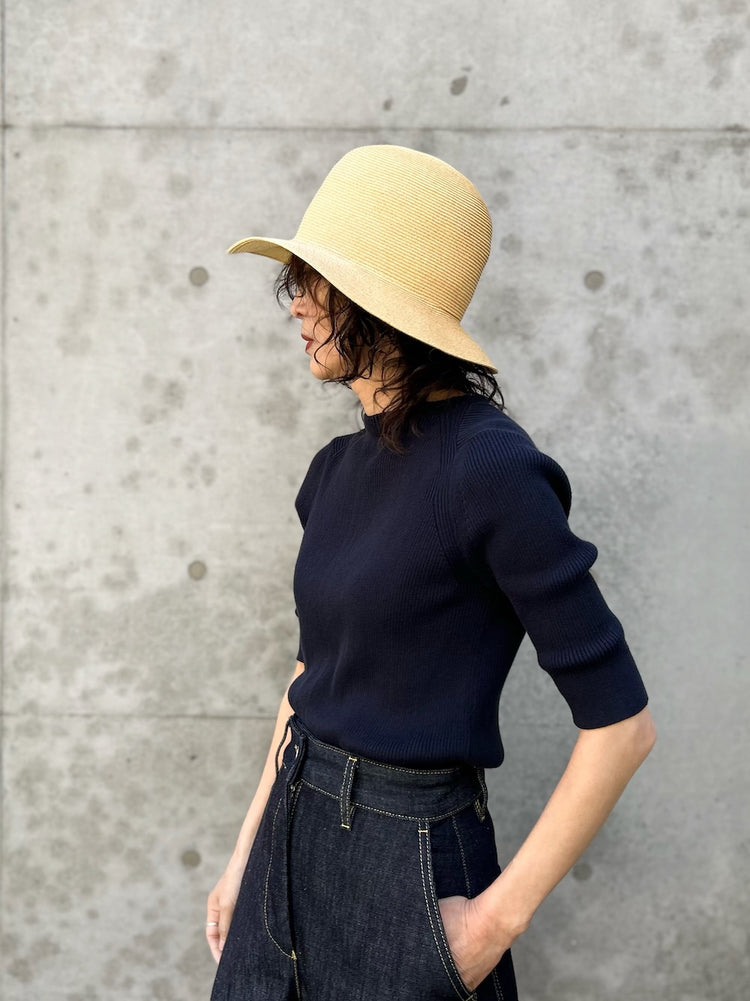 KIJIMA TAKAYUKI / PAPER BRAID SOFT HAT / BEIGE / WEYYYY103C