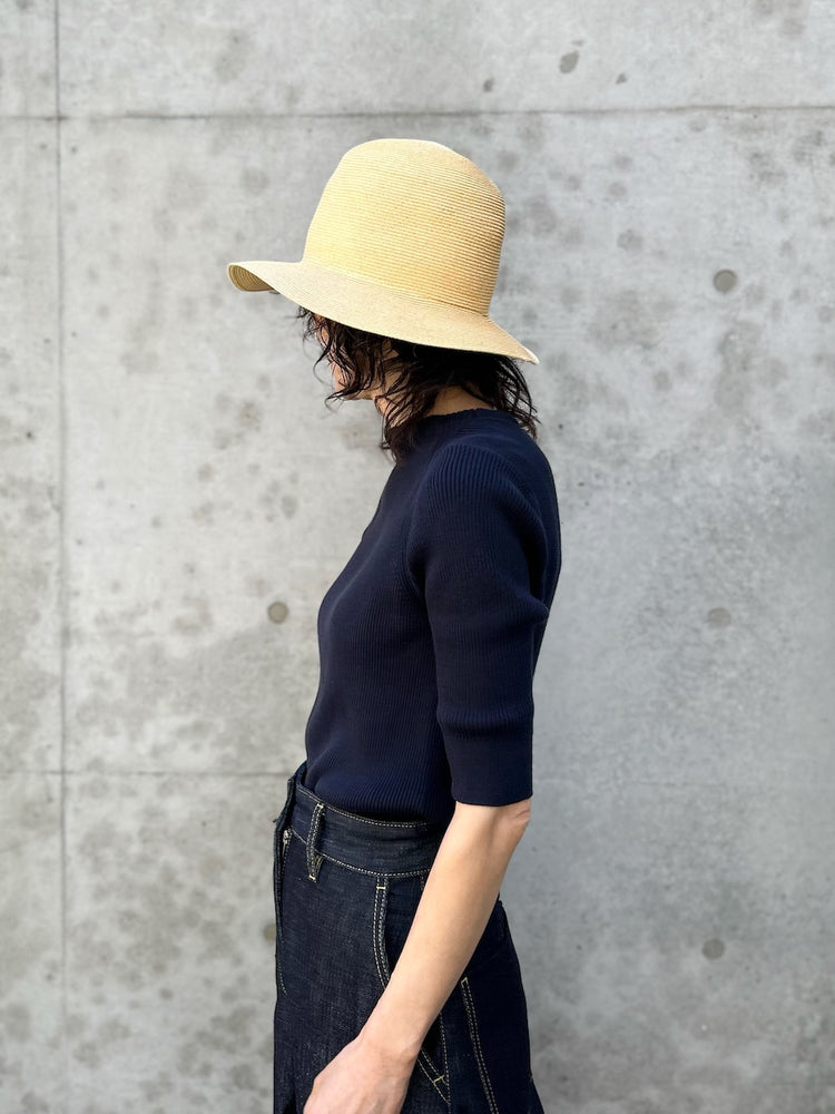 KIJIMA TAKAYUKI / PAPER BRAID SOFT HAT / BEIGE / WEYYYY103C