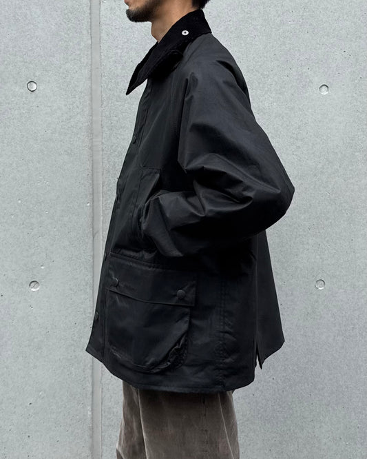 Barbour / OS BEDALE WAX JACKET / BLACK / MWX1679