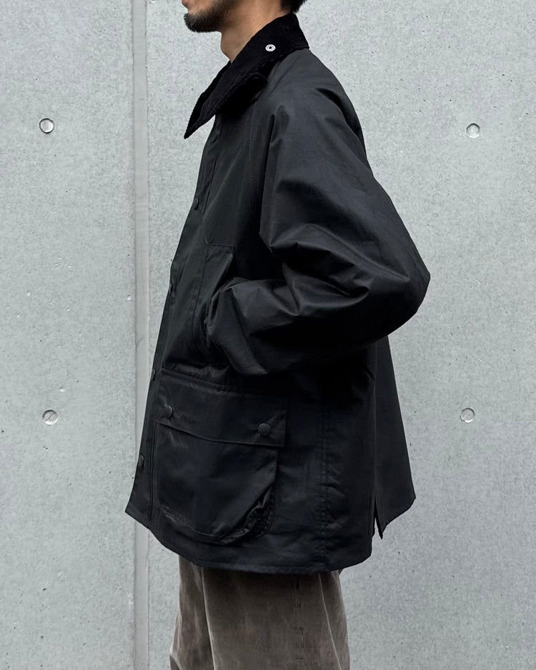 Barbour / OS BEDALE WAX JACKET / BLACK / MWX1679