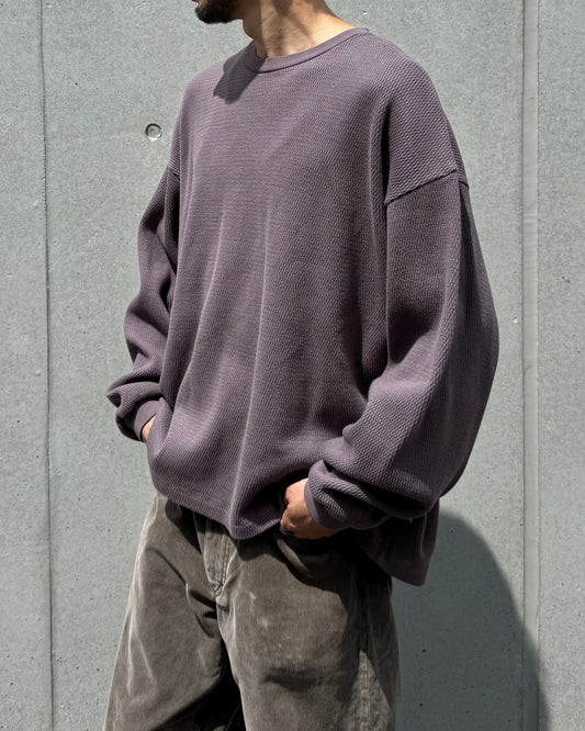 POLYPLOID  /  OVERSIZE LONGSLEEVE C / BERRY STONE / C-7-001-061
