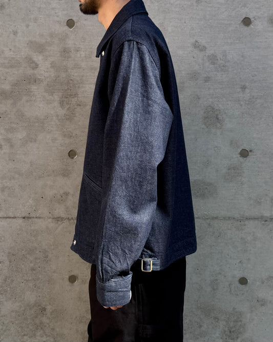 MASSES / DENIM SNAP JKT / INDIGO