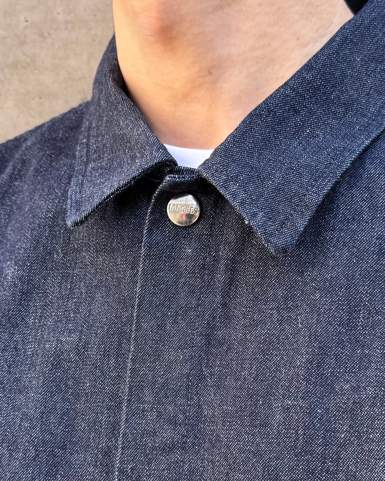 MASSES / DENIM SNAP JKT / INDIGO