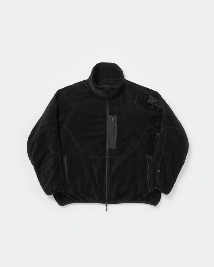 DAIWA PIER39 / TECH MIL FLEECE JACKET / BLACK / BJ-70026W