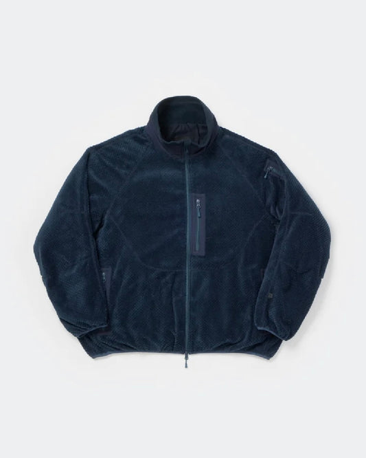 DAIWA PIER39 / TECH MIL FLEECE JACKET / NAVY / BJ-70026W