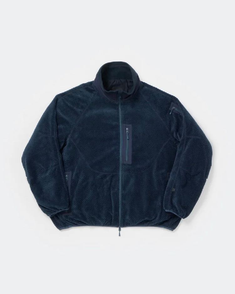 DAIWA PIER39 / TECH MIL FLEECE JACKET / NAVY / BJ-70026W