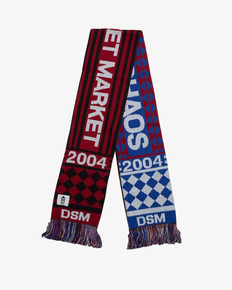 DSM KEI NINOMIYA / Unisex Dsm Beautiful Chaos Football Scarf / Multi /  DSM02K041-2