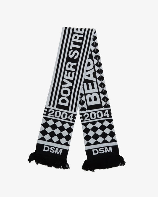 DSM KEI NINOMIYA / Unisex Dsm Beautiful Chaos Football Scarf / Black White /  DSM02K041-1