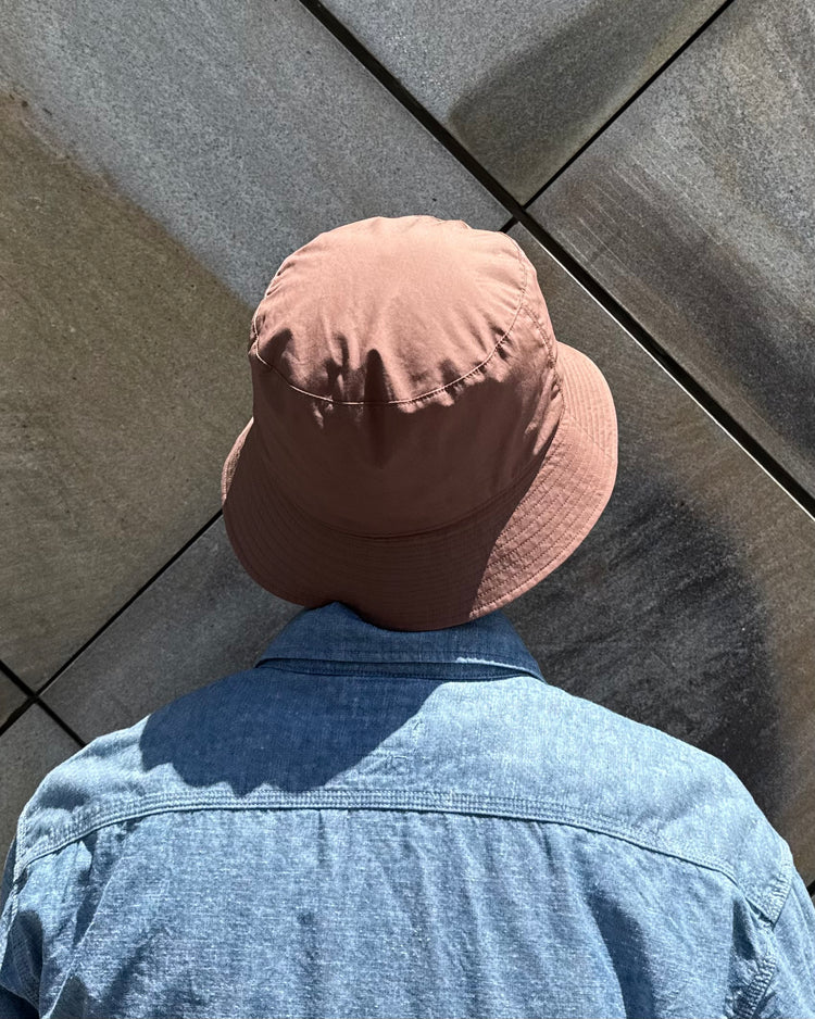 KIJIMA TAKAYUKI / ORGANIC COTTON BUCKET HAT / BROWN / MYYY261003