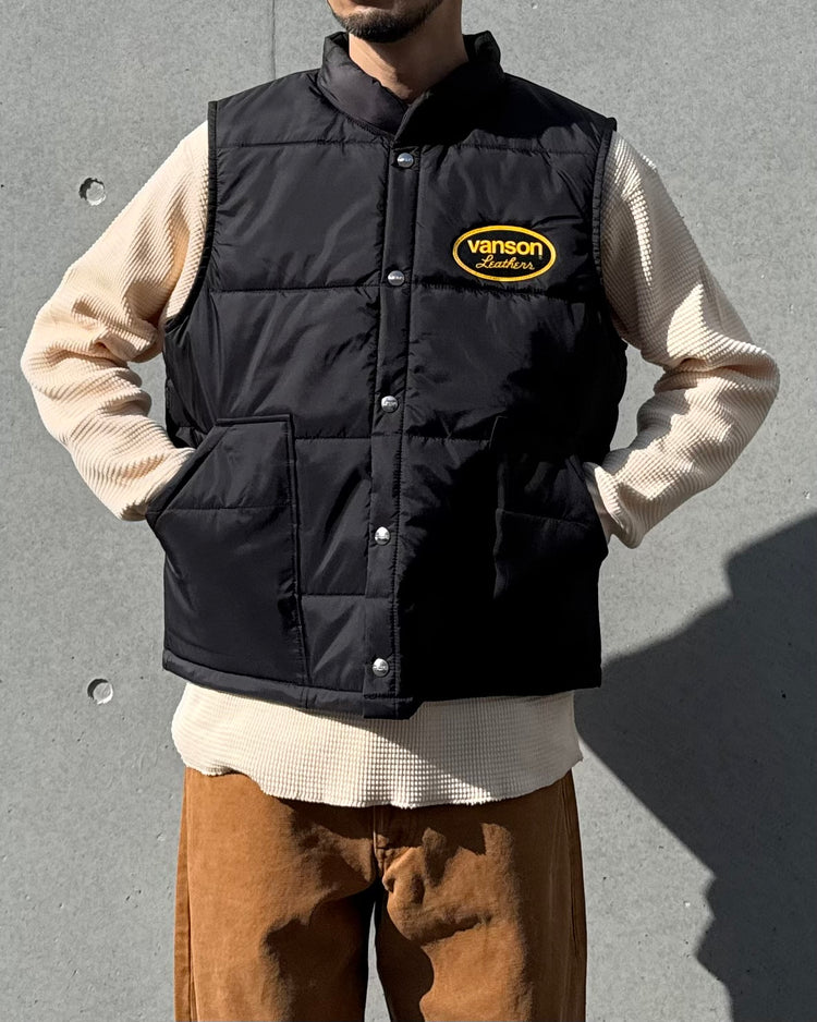 MASSES / VANSON×MASSES NYLON VEST / NAVY