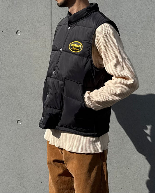 MASSES / VANSON×MASSES NYLON VEST / NAVY