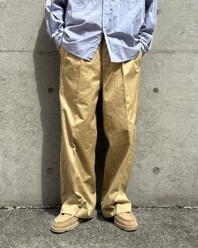 blurhmsROOTSTOCK / 52 Wide Chino Pants / Beige