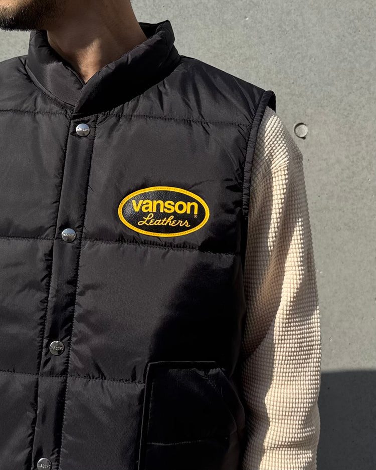 MASSES / VANSON×MASSES NYLON VEST / NAVY