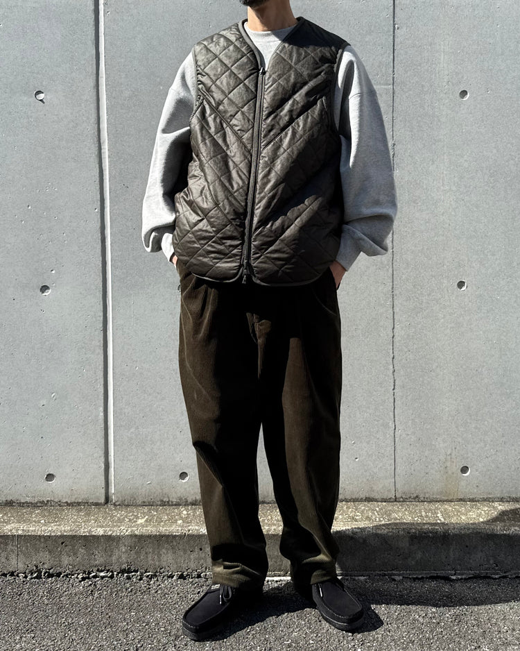 DAIWA PIER39 / TECH REVERSIBLE BRITISH HUNTER FUR VEST / D.GREEN / BJ-44025W