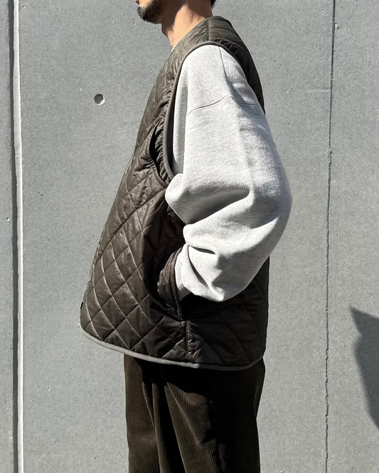 DAIWA PIER39 / TECH REVERSIBLE BRITISH HUNTER FUR VEST / D.GREEN / BJ-44025W