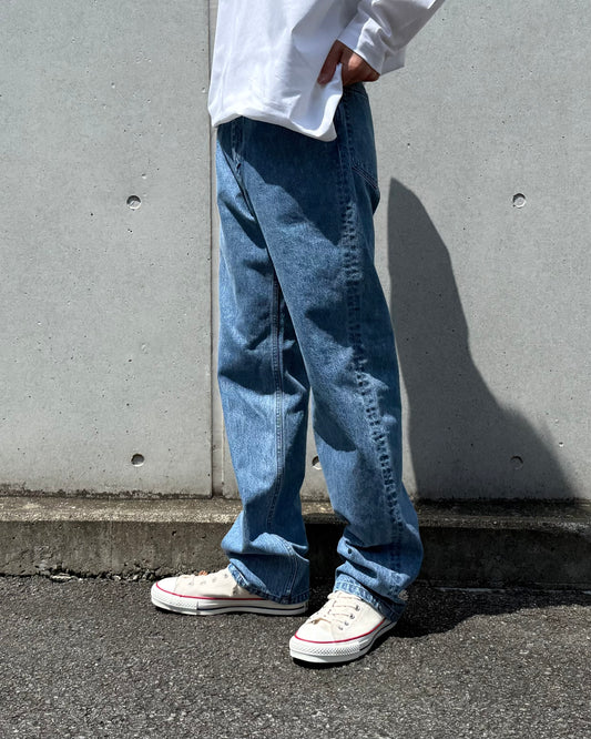 REVERBERATE  / DENIM PANTS (STANDARD) / SAX BLUE / REV-25AW-DP-ST