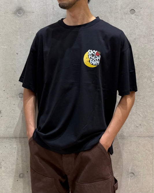 SKY HIGH FARM  / PERENNIAL SHF T SHIRT / BLACK / SHF08T002