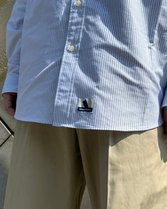 DESCENDANT / KENNEDY’S STRIPE LS SHIRT / GRAY / 261TQDS-SHM02
