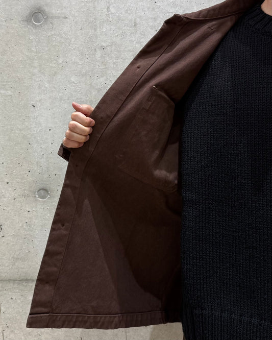 SKY HIGH FARM  / CANVAS WORK OVERSHIRT / BEIGE / SHF08B001