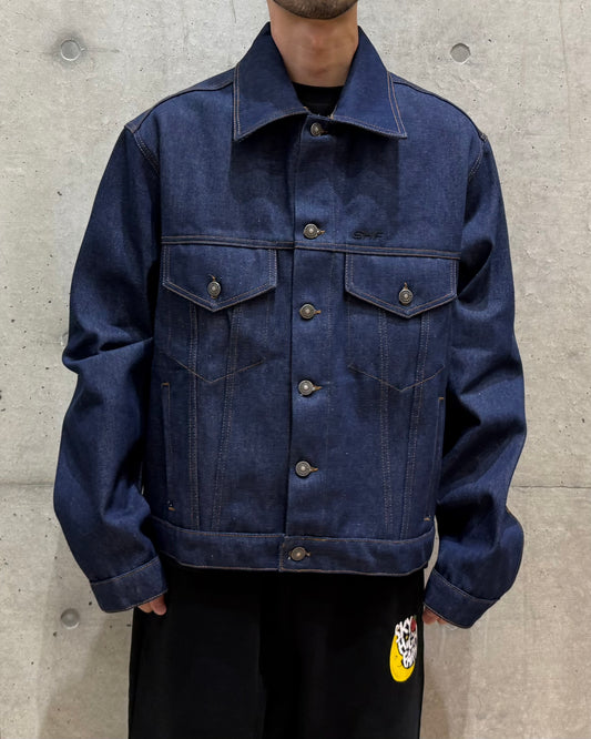 SKY HIGH FARM  / DENIM TRUCKER JACKET / BLUE / SHF08J003
