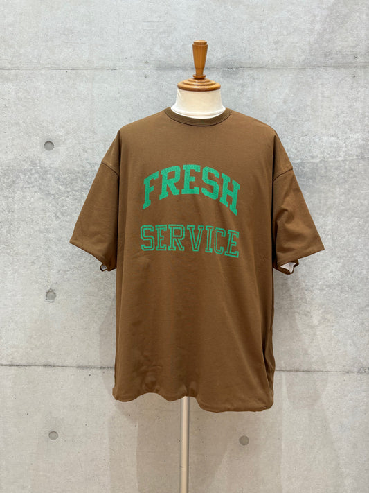 FreshService / REVERSIBLE S/S TEE / BROWN / FSC252-70040
