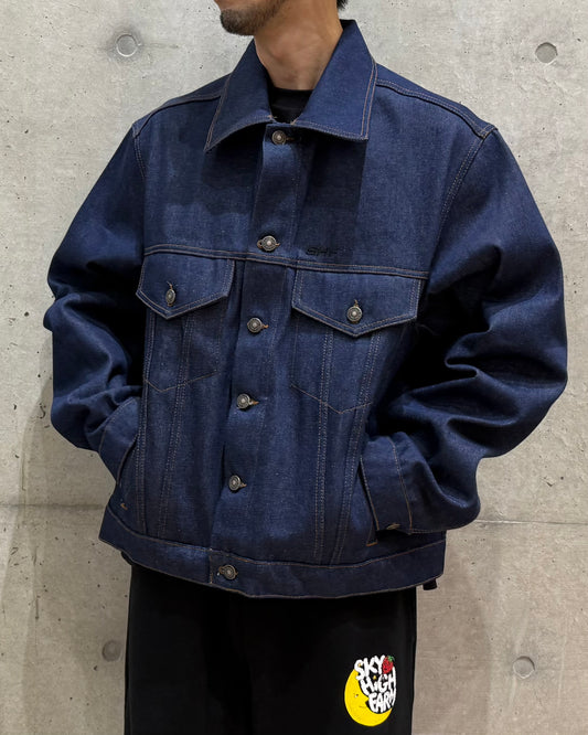SKY HIGH FARM  / DENIM TRUCKER JACKET / BLUE / SHF08J003