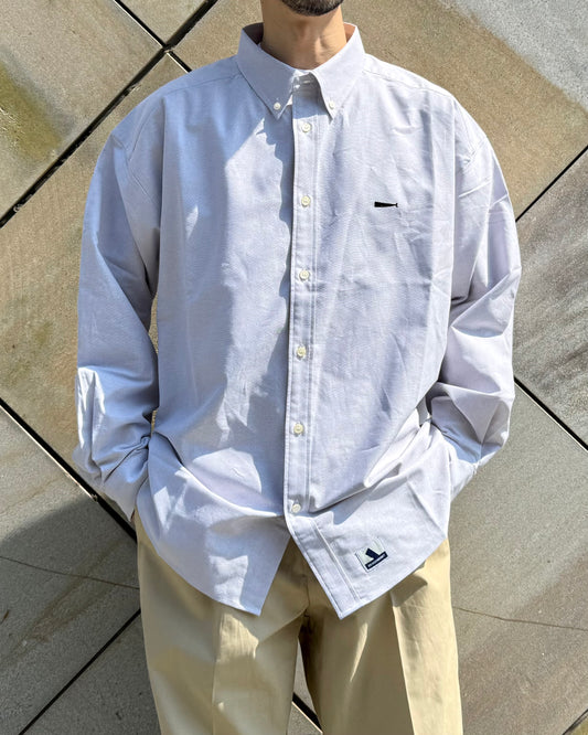 DESCENDANT / KENNEDY’S OXFORD LS SHIRT / GRAY / 261CPDS-SHM01