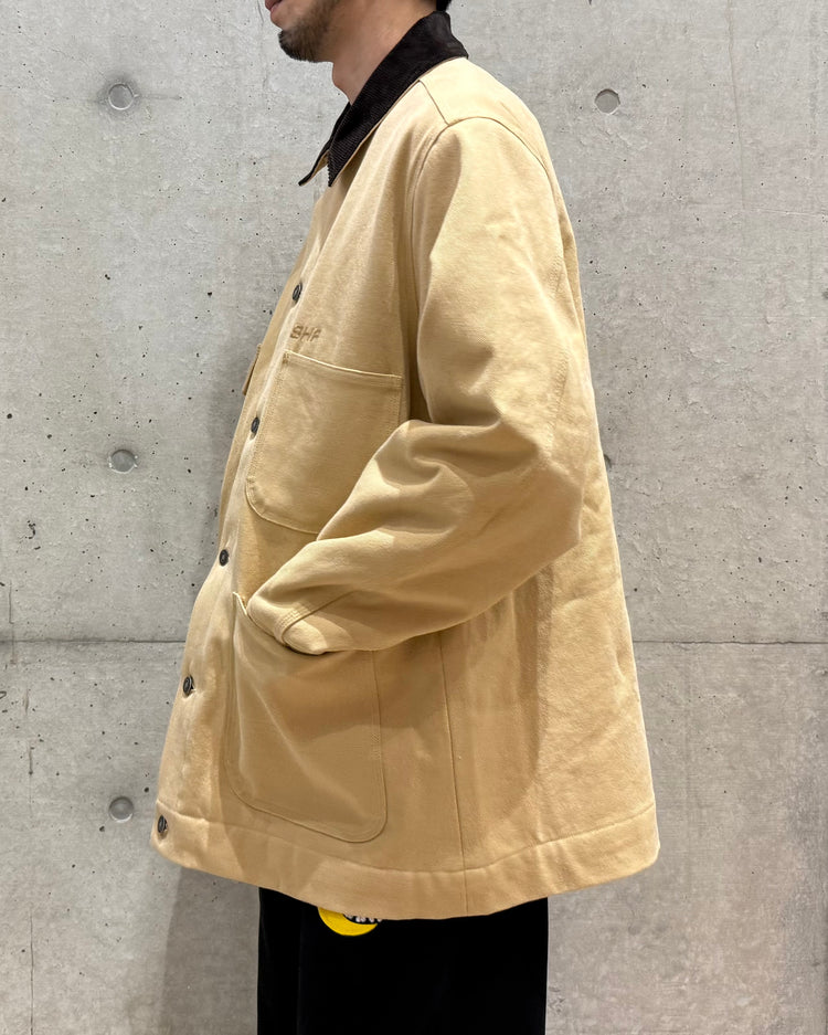 SKY HIGH FARM  / CANVAS CHORE JACKET / BEIGE / SHF08C001