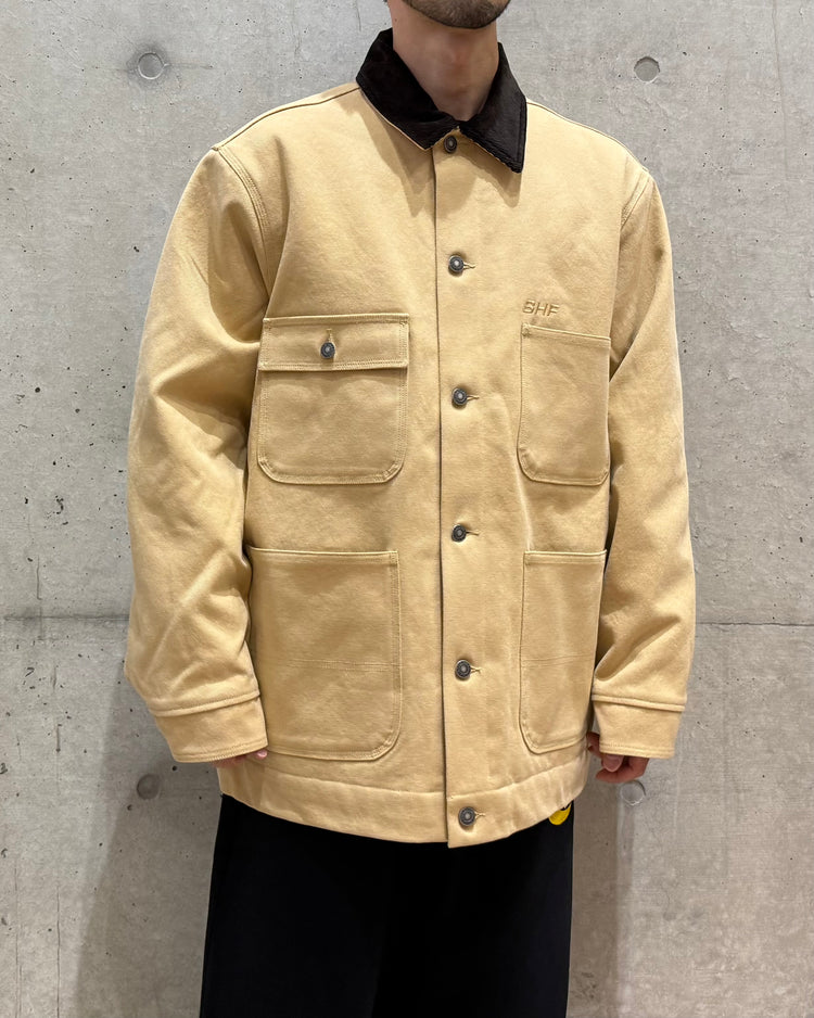 SKY HIGH FARM  / CANVAS CHORE JACKET / BEIGE / SHF08C001