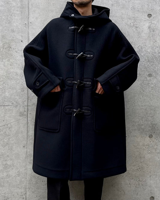 FUMITO GANRYU / Vintage Modern Duffle Coat / Black / Fu14-Co-01