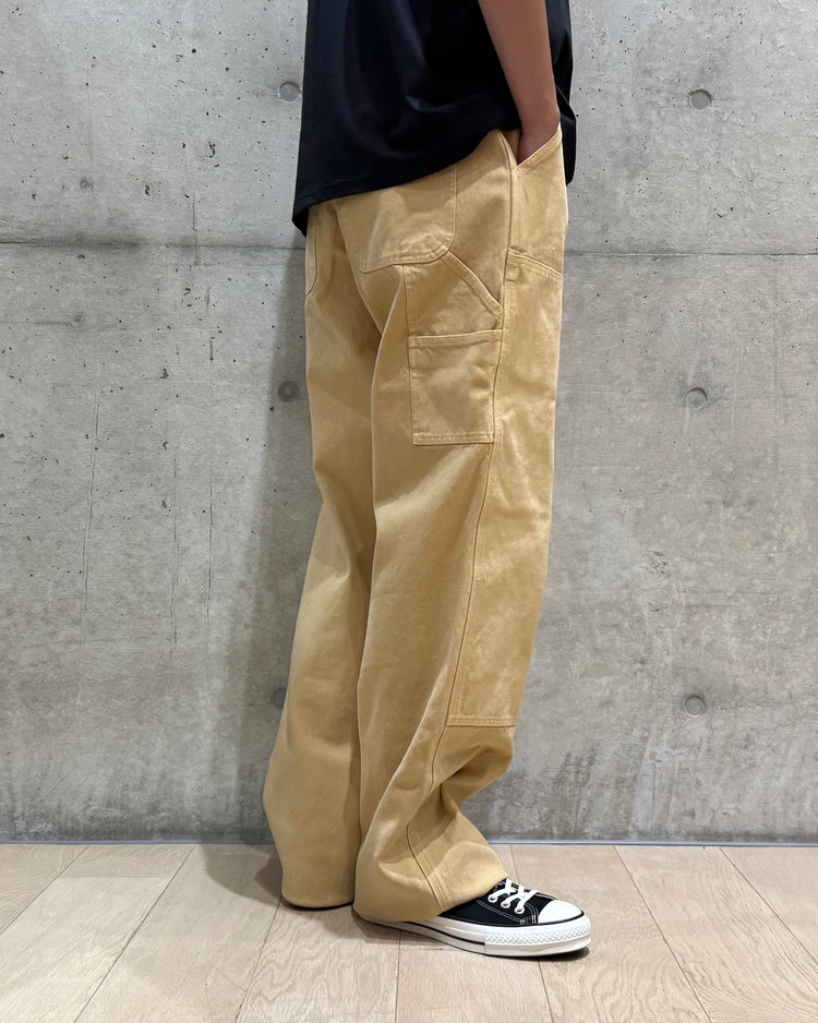 SKY HIGH FARM  / CANVAS DOUBLE KNEE PANTS / BEIGE / SHF08P001