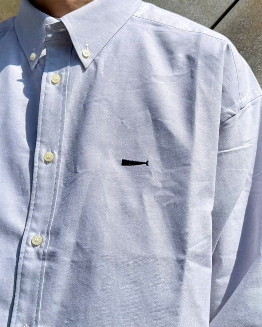DESCENDANT / KENNEDY’S OXFORD LS SHIRT / GRAY / 261CPDS-SHM01