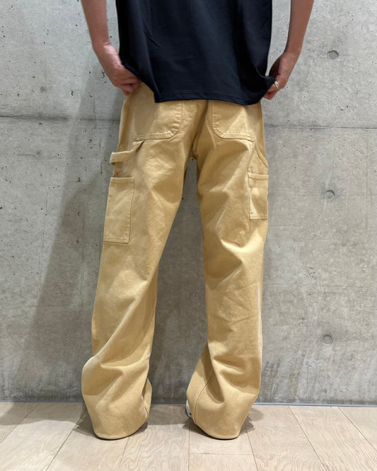SKY HIGH FARM  / CANVAS DOUBLE KNEE PANTS / BEIGE / SHF08P001