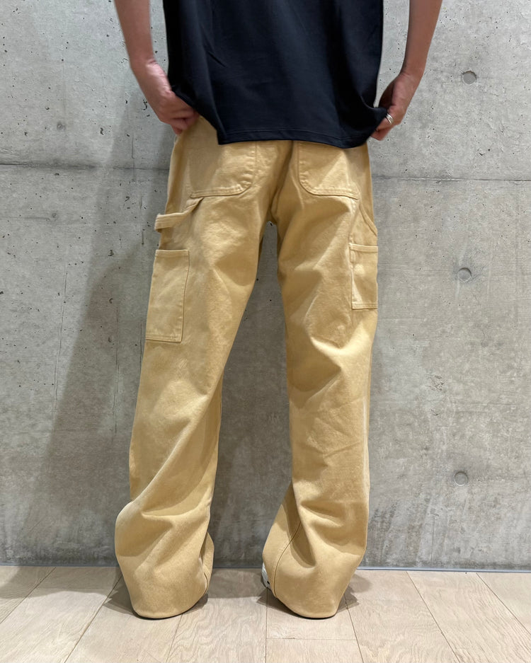 SKY HIGH FARM  / CANVAS DOUBLE KNEE PANTS / BEIGE / SHF08P001