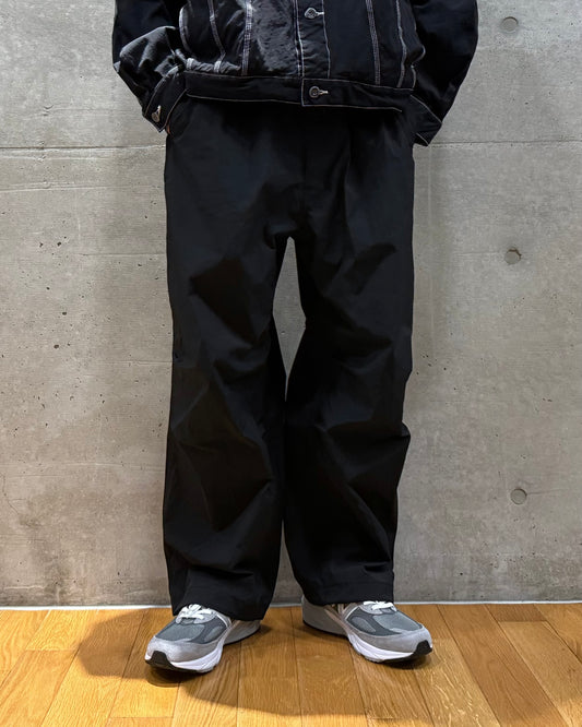 COMME des GARCONS HOMME / エステルウェザーイージーパンツ / HP-P016-051 / BLACK