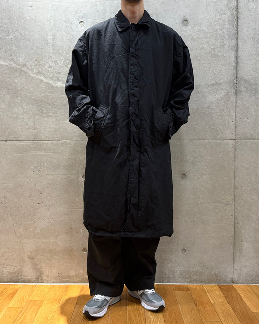 COMME des GARCONS HOMME / エステルツイル 製品染め バルマカーンコート / HP-C002-051  / BLACK