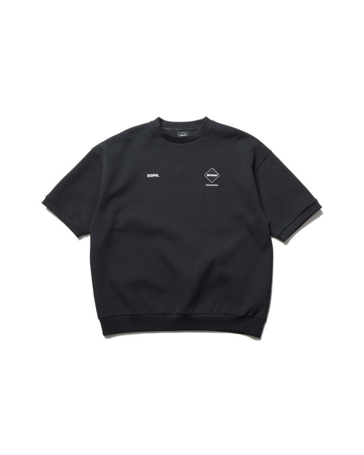 F.C.Real Bristol / TECH SWEAT S/S CREWNECK TOP / BLACK / FCRB-260019