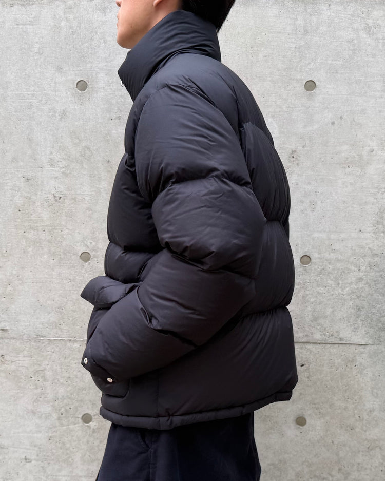 AURALEE /  SUPER LIGHT NYLON RIPSTOP DOWN BLOUSON / BLACK / A26AB01WB