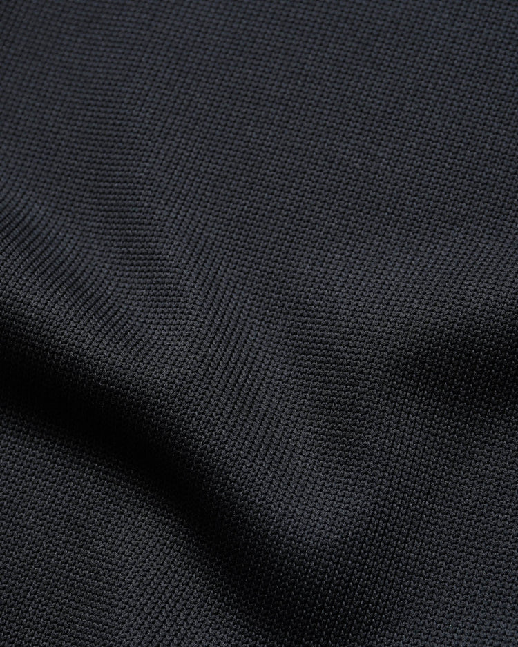 F.C.Real Bristol / QUARTER KNIT S/S CREWNECK SHIRT / BLACK / FCRB-260027