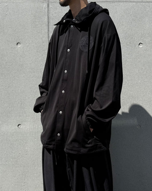 DSM kei ninomiya / Hooded Jacket Cotton Jersey Knit / Black / DSM01J006