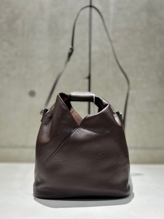 MM⑥  Maison Margiela / Japanese  bag classic crossbody / cocoa brown / SB6WD0026P8396