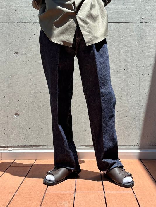 AURALEE / HARD TWIST DENIM 5P PANTS / INDIGO / A00P01DM