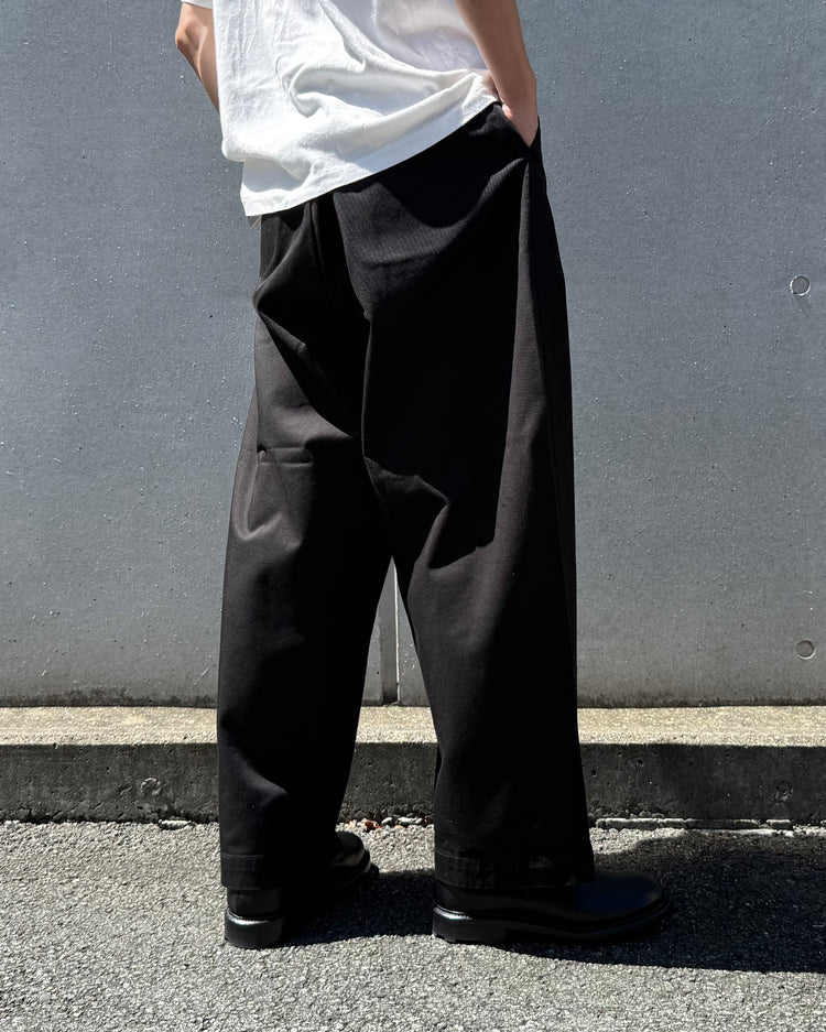 PORTER CLASSIC / GENE KELLY CHINOS / BLACK / PC-009-2039