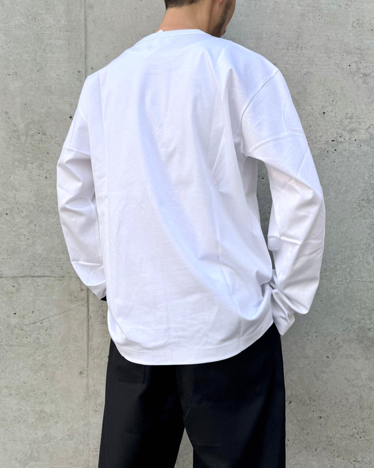 DSM kei ninomiya / DSM University Longsleeve Shirt / White / DSM01T003